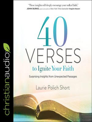 cover image of 40 Verses to Ignite Your Faith